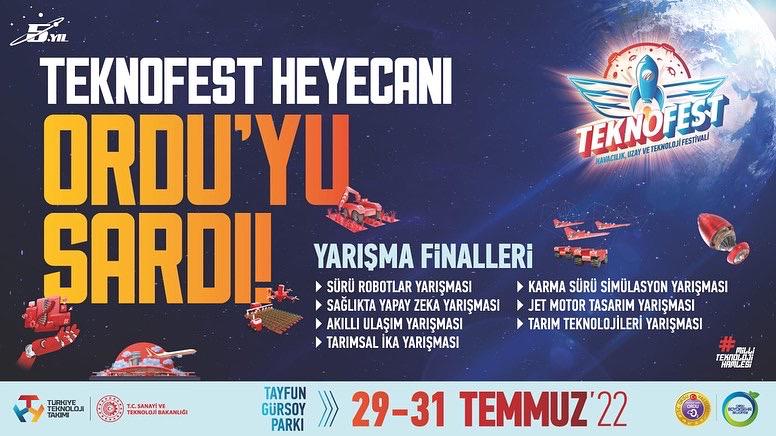 TEKNOFEST RÜZGÂRI ORDU’DAN DEVAM EDİYOR TEKNOFEST RÜZGÂRI ORDU’DAN DEVAM EDİYOR