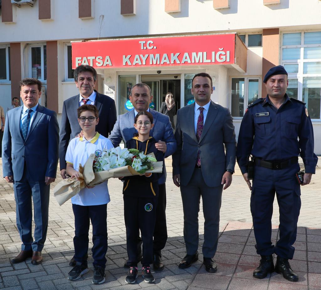 Vali Sonel’den Fatsa’ya Ziyaret