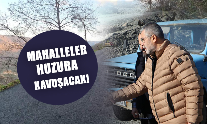 Ulubey’in Ulaşım Yatırımları Sürüyor