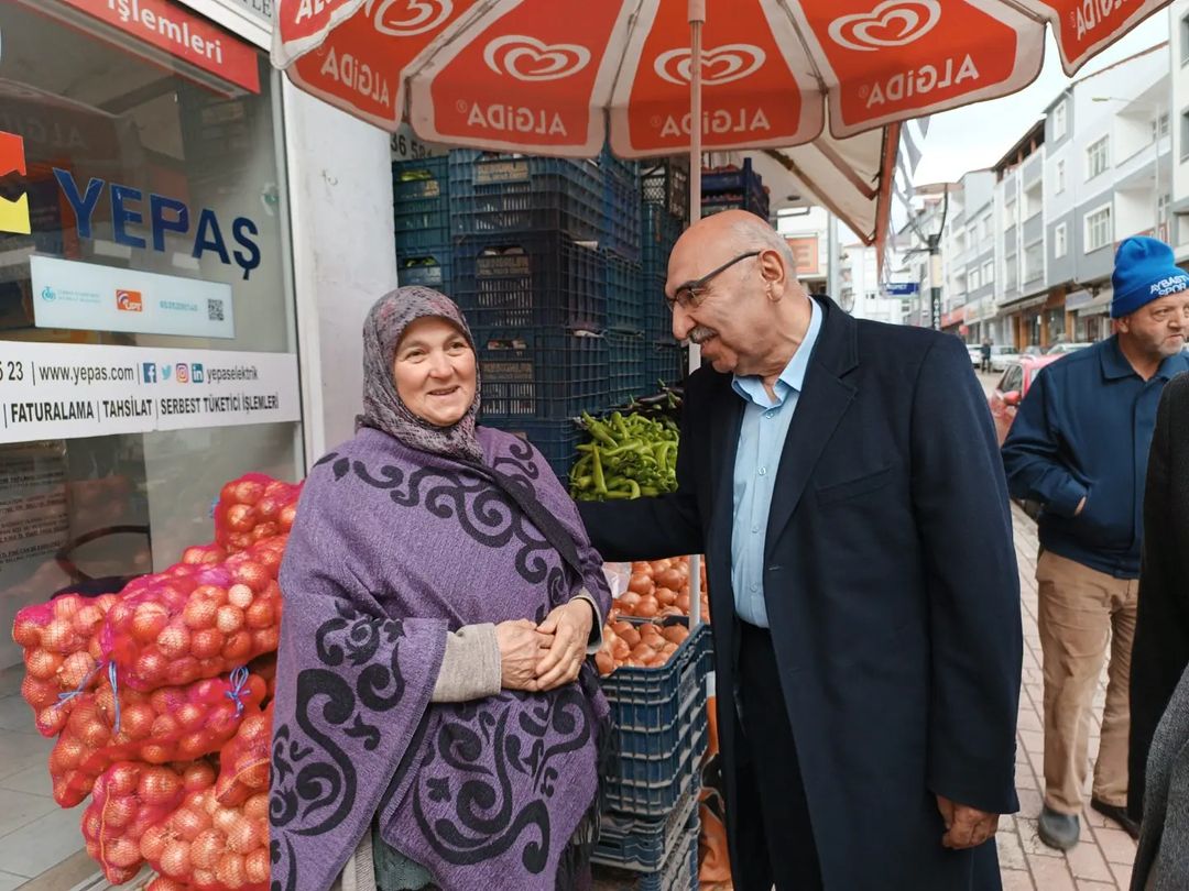 AK Parti Ordu Milletvekili Şenel Yediyıldız Aybastı'yı Ziyaret Etti