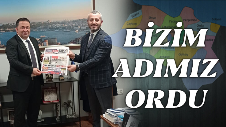 OSMAN CAYAK'TAN HABER ORDU'YA TEBRİK!
