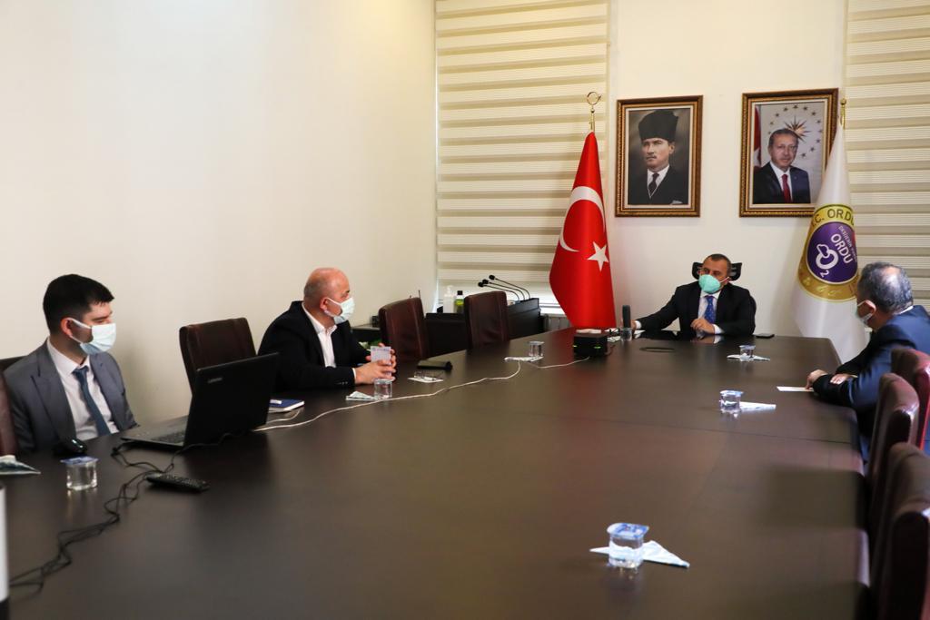 Koronavirüs Pandemisi Değerlendirme Toplantısı Yapıldı