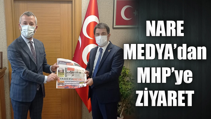 GAZETECİ ÖMER FARUK GÜNAY, MHP'Lİ İSMAİL FARUK AKSU İLE BİR ARAYA GELDİ