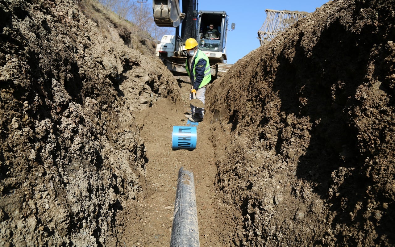 FATSA’DA İÇME SUYU ŞEBEKE HATLARI YENİLENİYOR