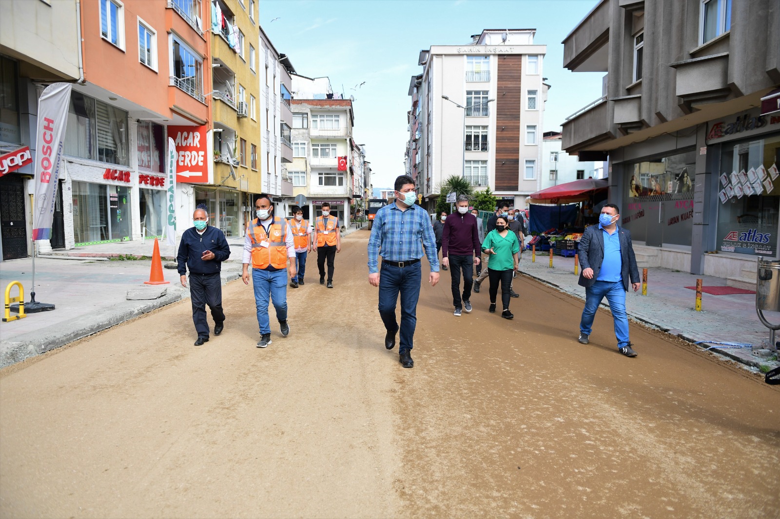 YENİ MAHALLE'DE DEVAM EDEN BÜYÜK DEĞİŞİM VE DÖNÜŞÜMDE SON VİRAJA GİRİLDİ