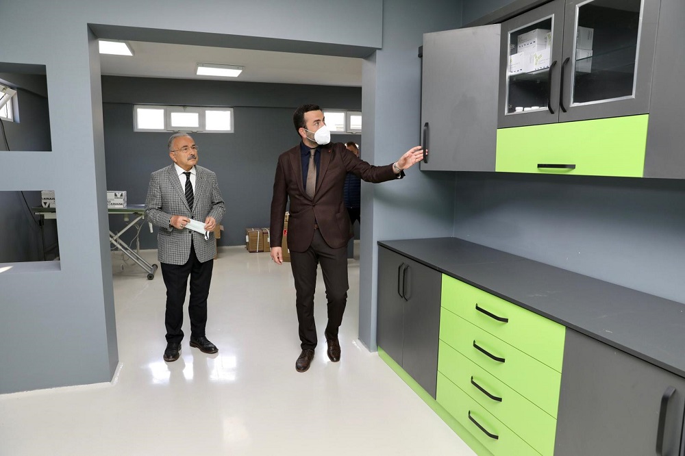 HAYVAN HASTANESİNDE SON HAZIRLIKLAR YAPILIYOR