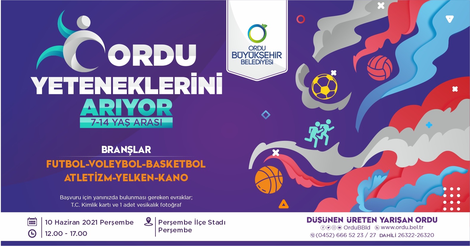 ORDU YETENEKLERİNİ ARIYOR