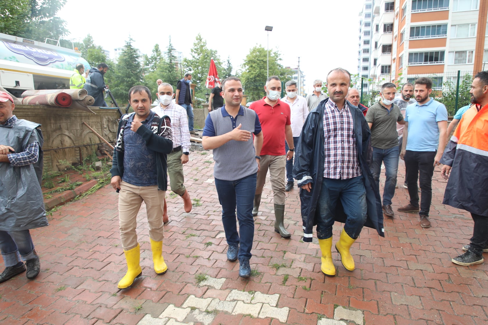 SEL YARALARI SARILIYOR