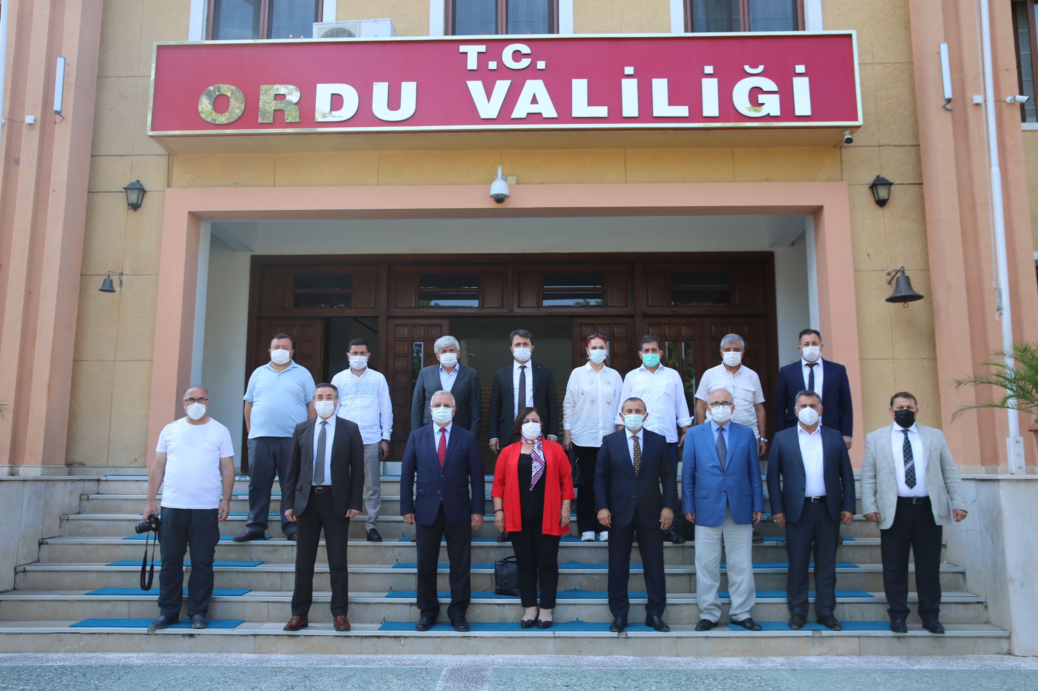 ORDEF HEYETİ, VALİ SONEL’İ ZİYARET ETTİ