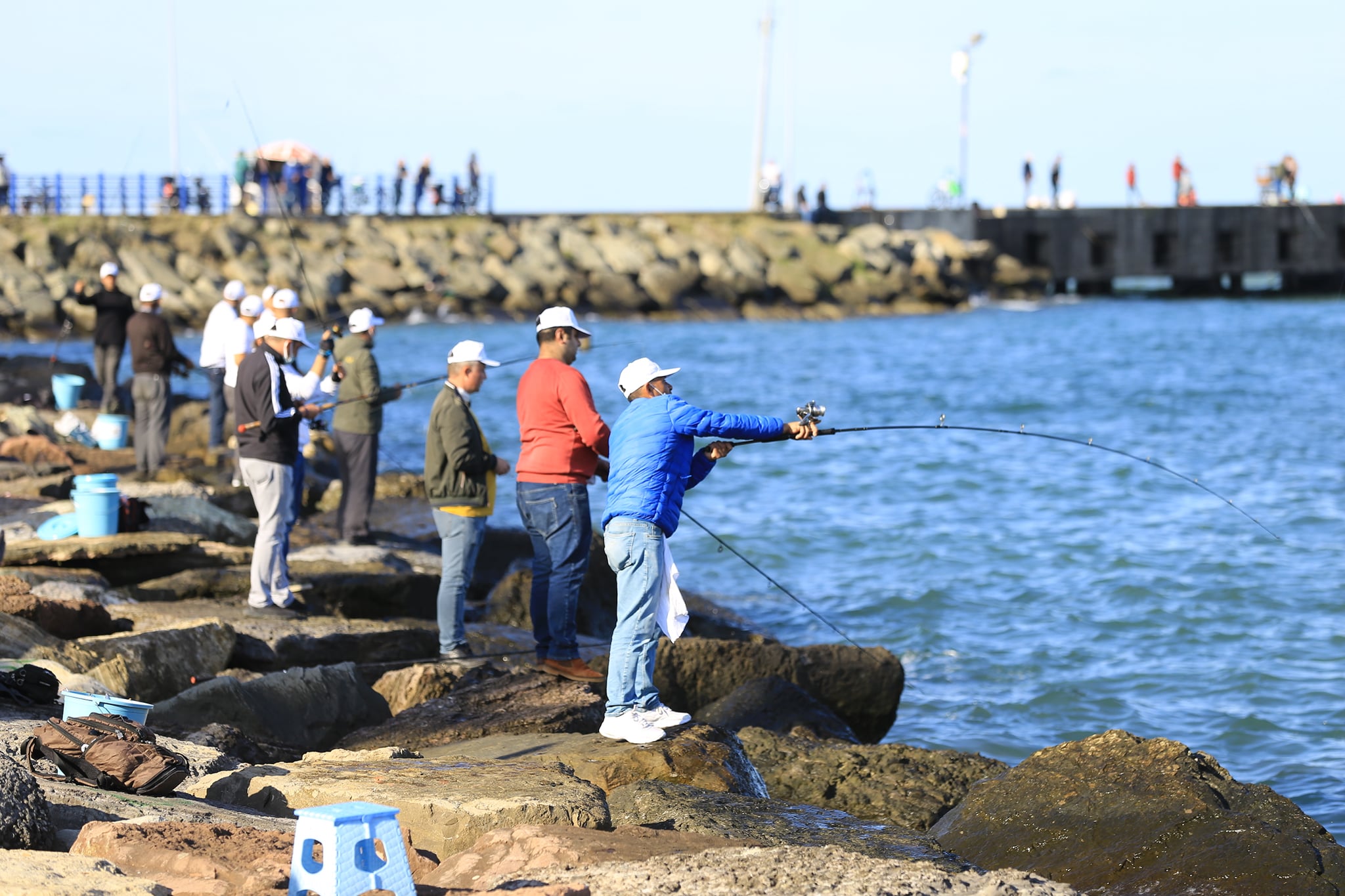 FATSA BALIK AVI YARIŞMASINDA İLK GÜN HEYECANI