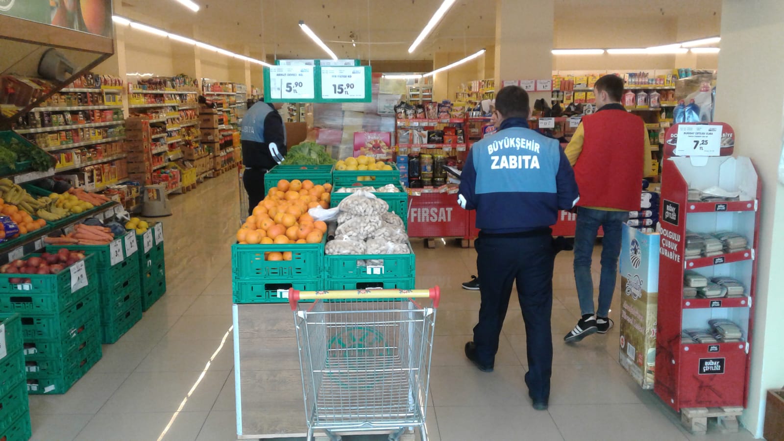 BÜYÜKŞEHİR YILBAŞI TEDBİRLERİNİ ALDI