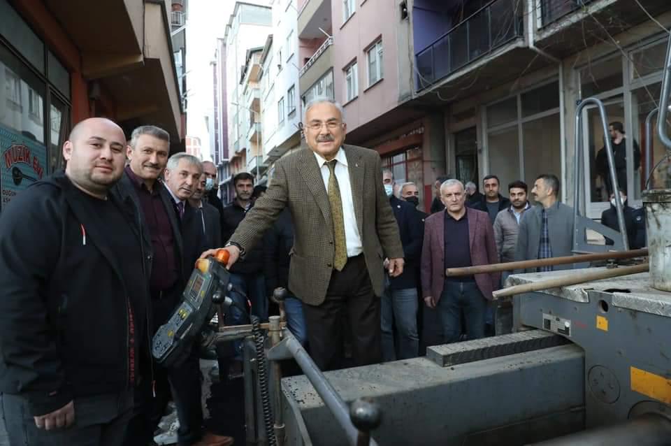 ORDU’DA 1500 KİLOMETRE YOL ASFALT VE BETON İLE BULUŞTU