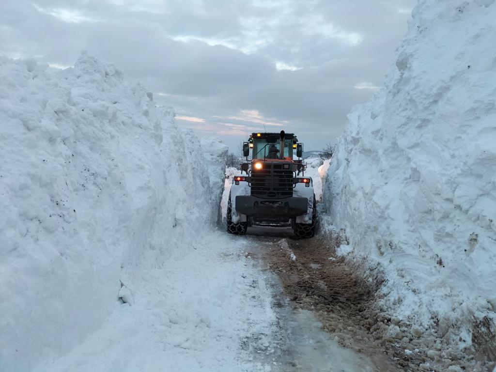 ORDU’DA 10 GÜNDE 51 BİN 570 KM YOL ULAŞIMA AÇILDI