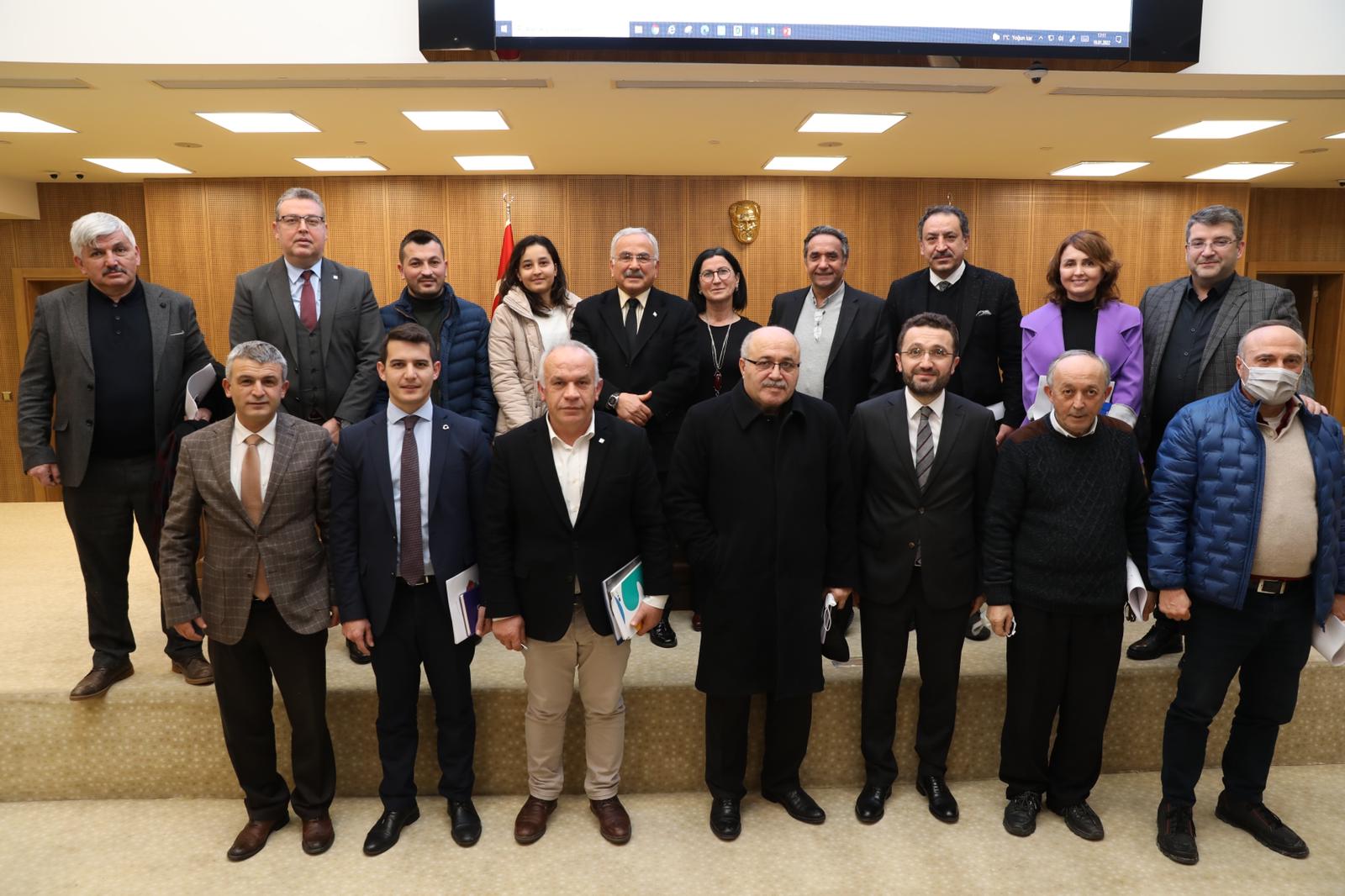 BAŞKAN GÜLER, KENT KONSEYİ ÜYELERİNİ AĞIRLADI