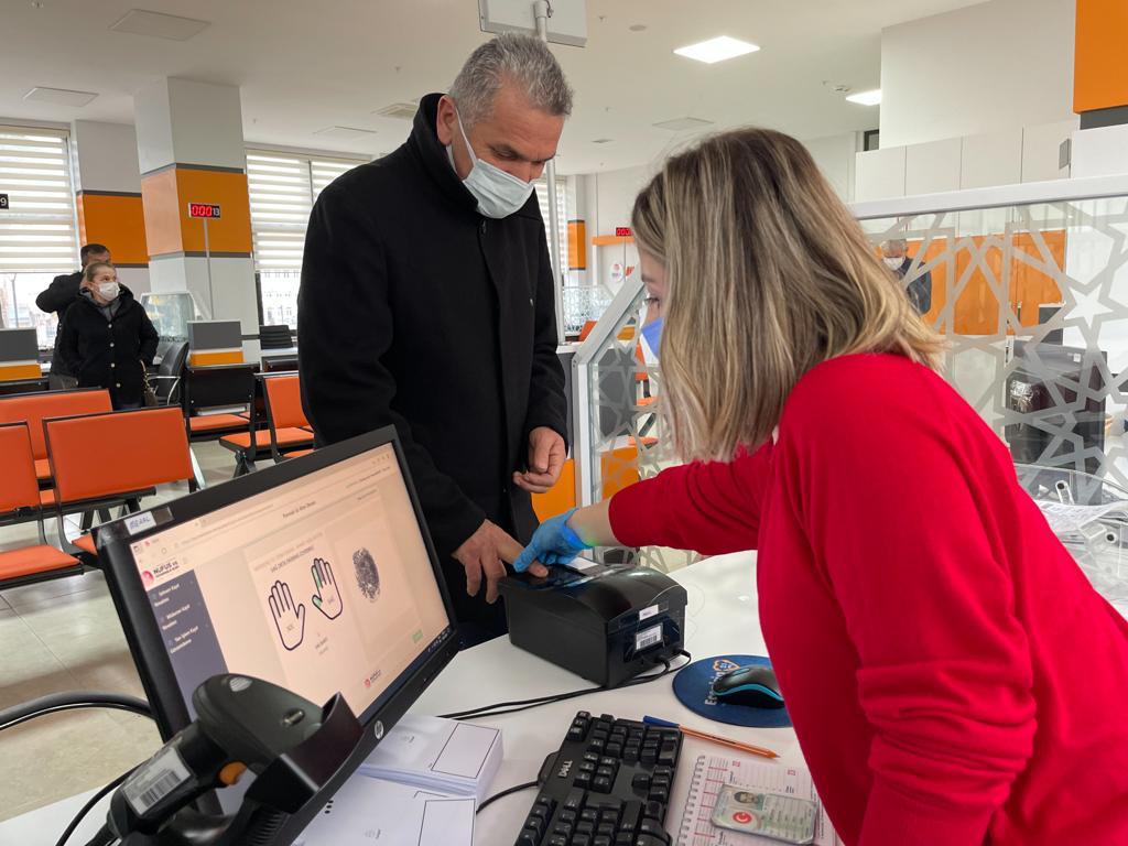 NÜFUS MÜDÜRLÜĞÜ YENİ HÜKÜMET KONAĞI'NDA HİZMET VERMEYE BAŞLADI