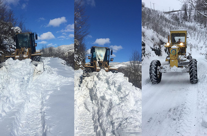 BİR GÜNDE 402 YOL UŞLAŞIMA AÇILDI!