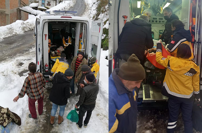 BÜYÜKŞEHİR HASTA VE CENAZELER İÇİN SEFERBER OLDU