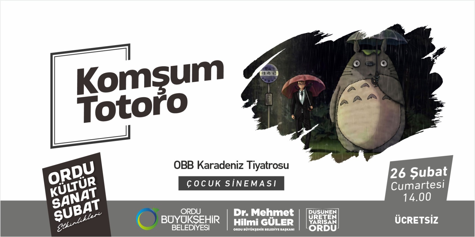 ORDULU ÇOCUKLARIN SİNEMA HEYECANI BİTMİYOR!