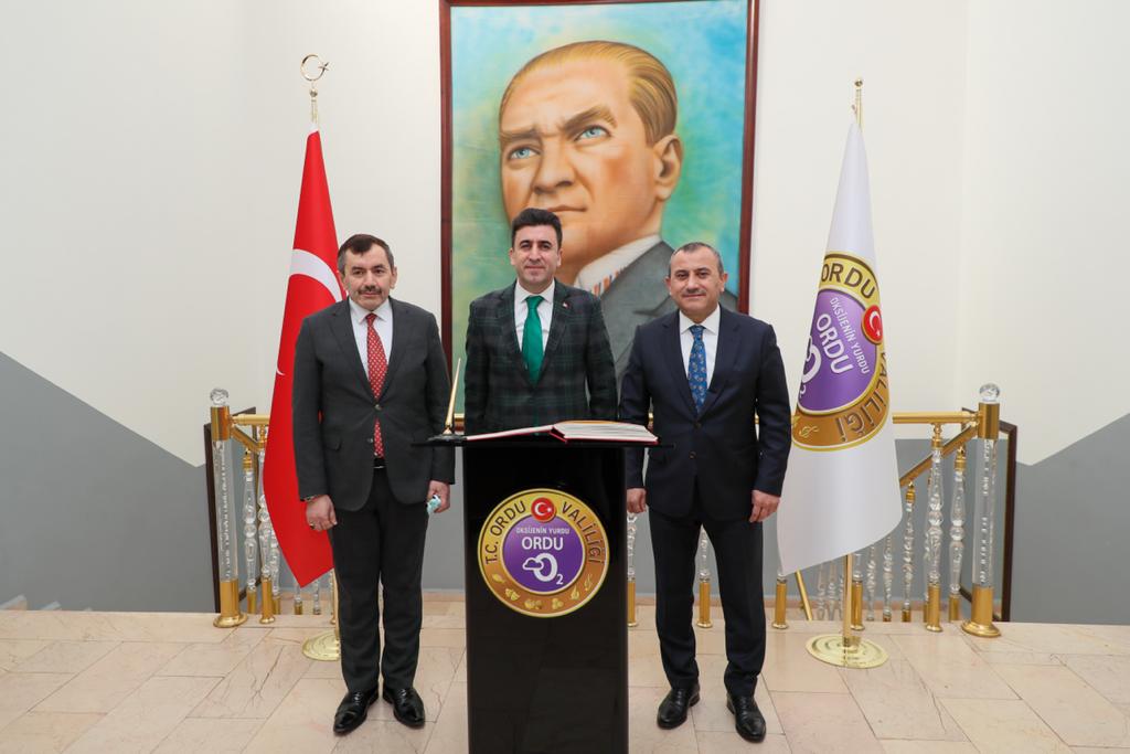 NÜFUS VE VATANDAŞLIK GENEL MÜDÜRÜ AYGÖL, VALİ SONEL’İ ZİYARET ETTİ