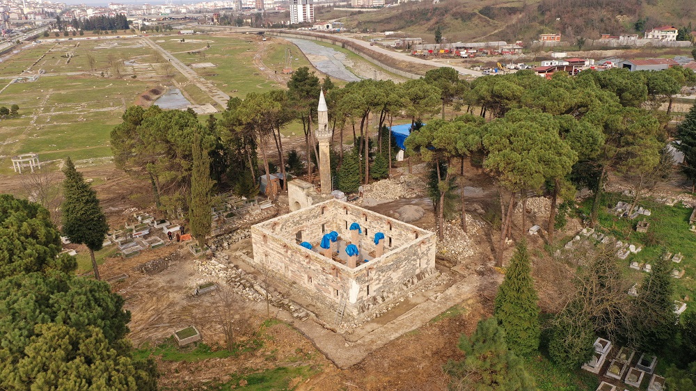 600 YILLIK ESKİPAZAR CAMİİ GELECEĞE TAŞINIYOR