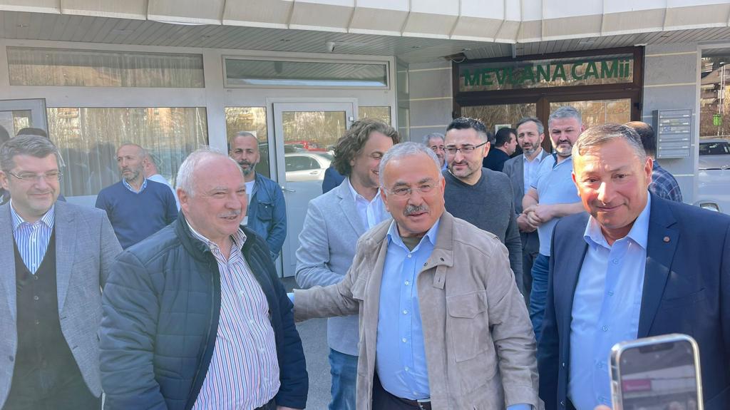 BAŞKAN GÜLER’E AVRUPA’DA SEVGİ SELİ