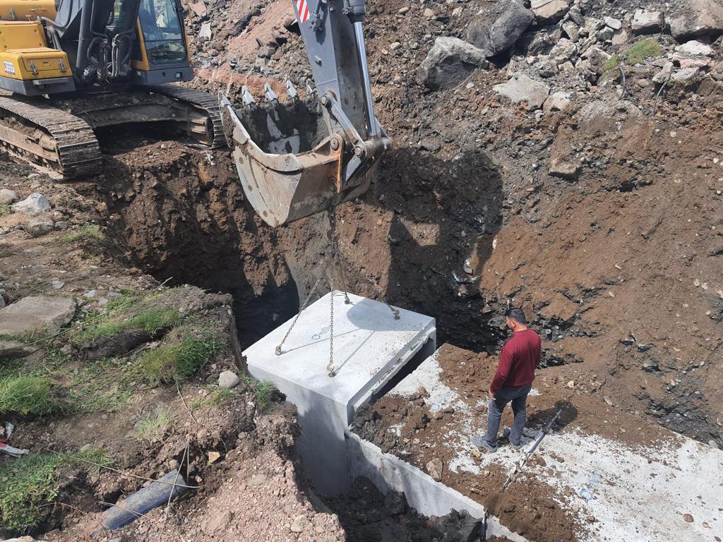 ORDU’DA ALTYAPIYA YATIRIM SÜRÜYOR