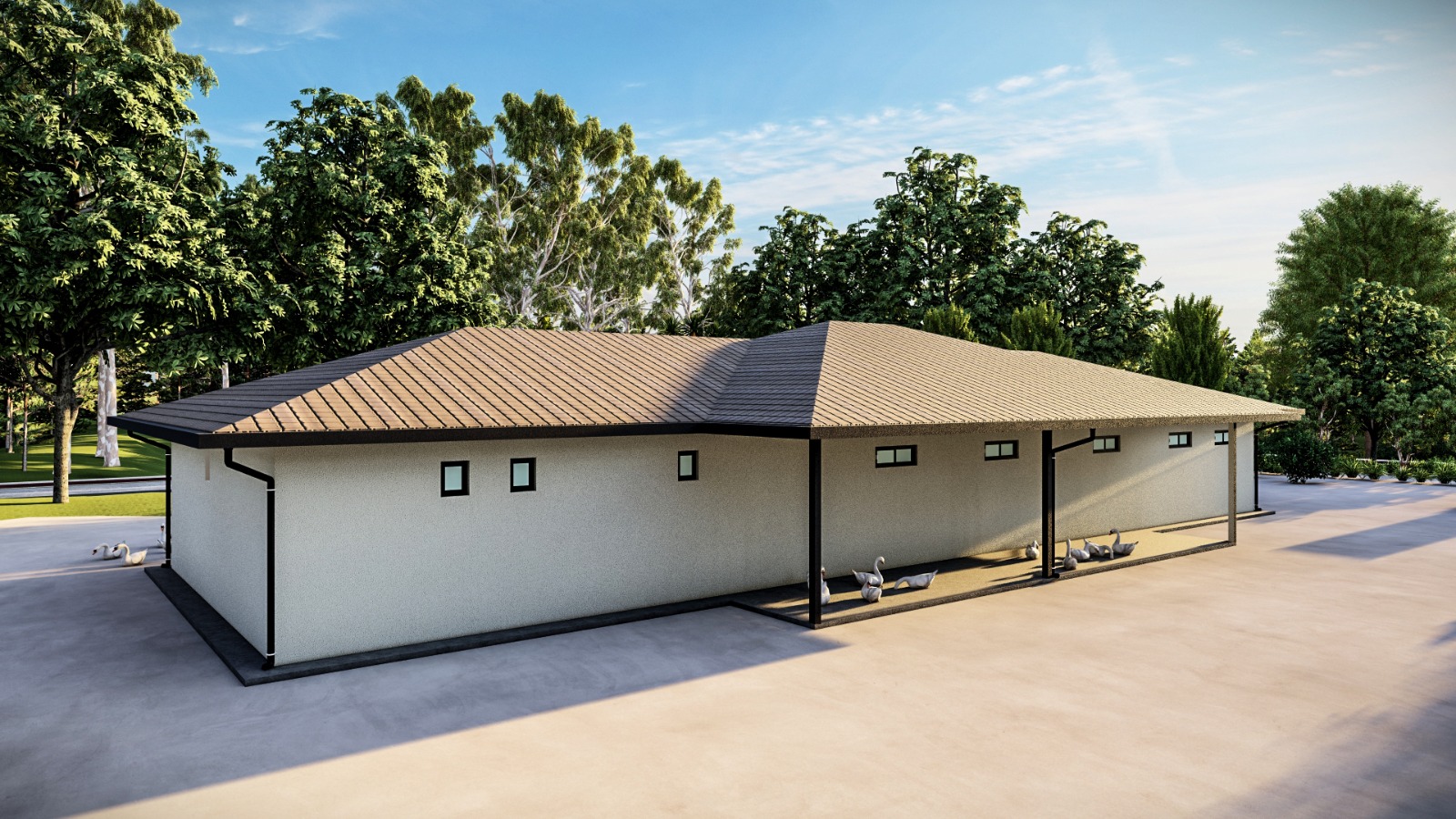 BÜYÜKŞEHİR KAZ KESİM TESİSİ KURUYOR