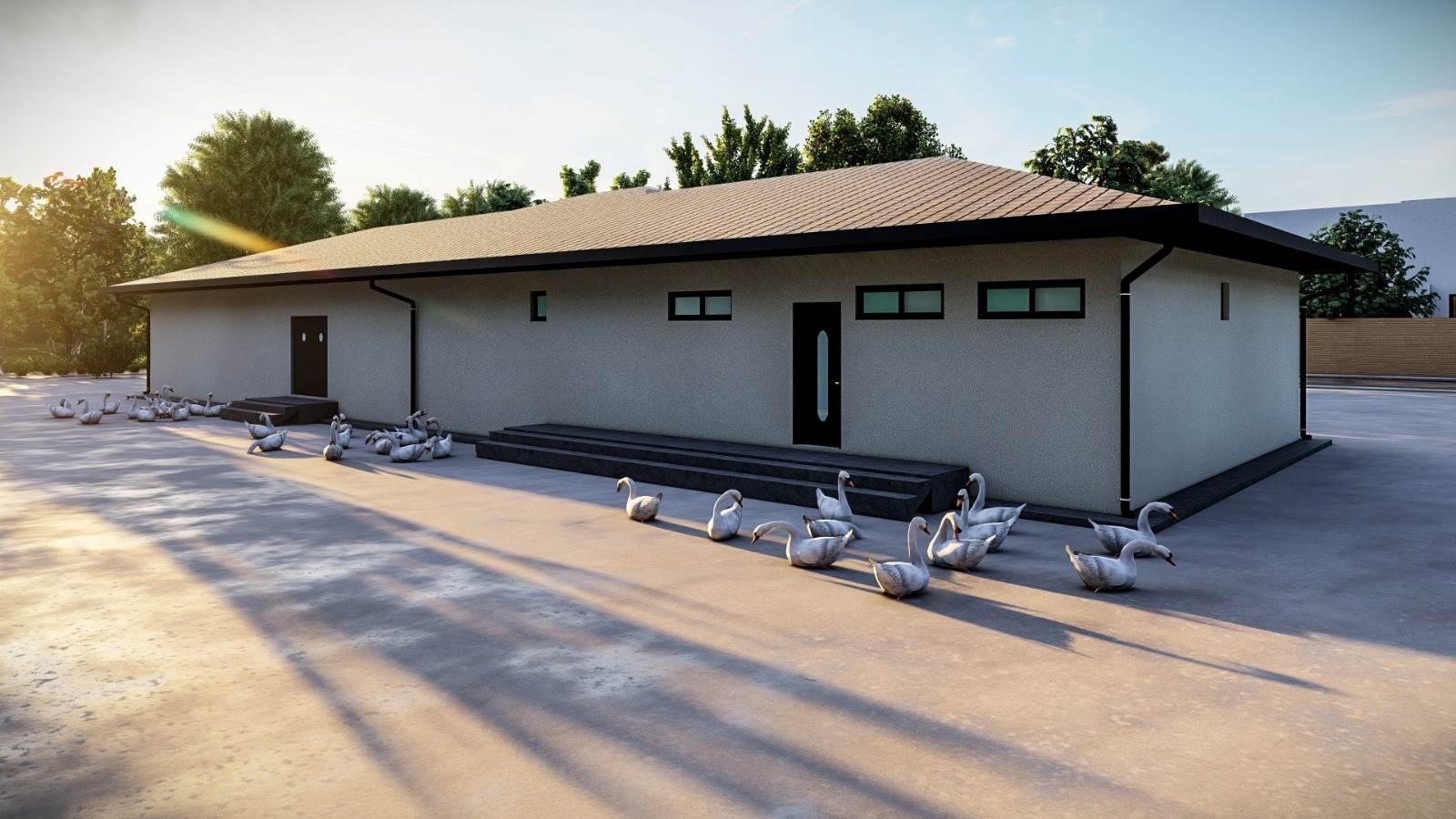 KAZ KESİM TESİSİ ÇALIŞMALARI BAŞLADI