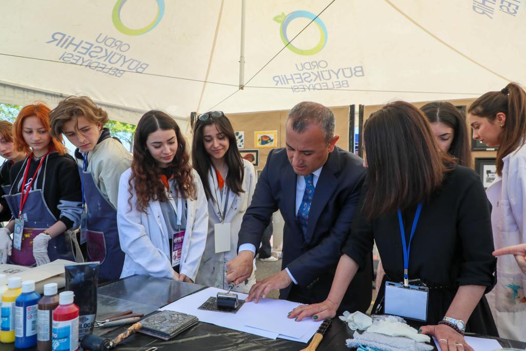 ORDU’DA MESLEKİ EĞİTİM FUARI AÇILDI