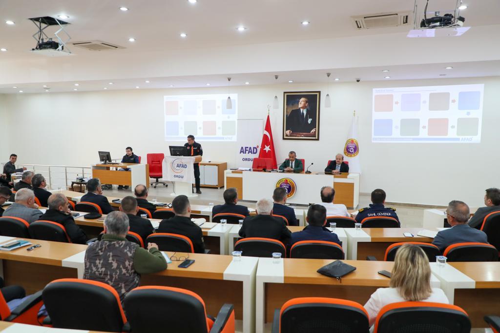 AFAD 2022 TEMMUZ SAHA TATBİKATI HAZIRLIK TOPLANTISI YAPILDI