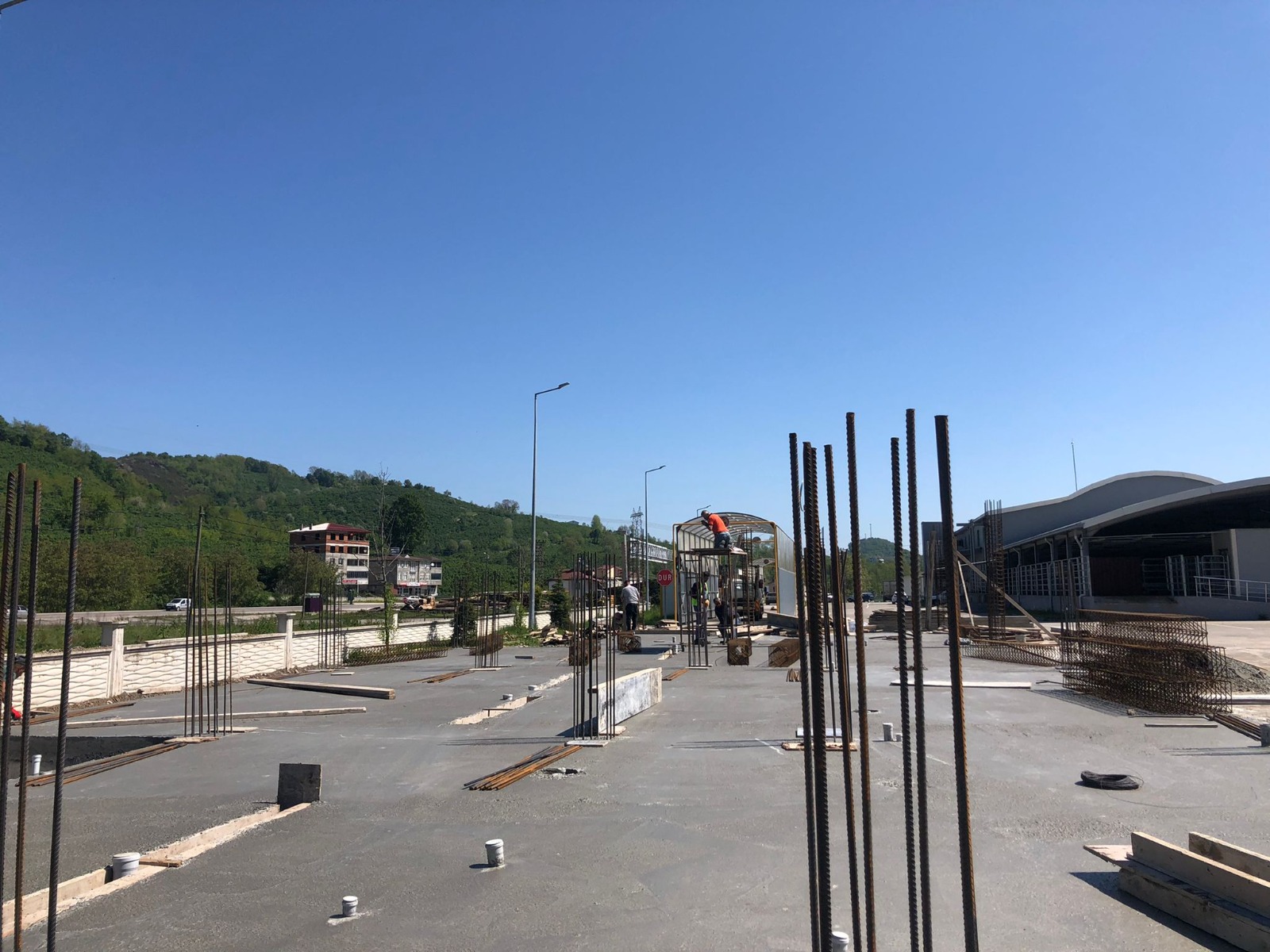 KAZ KESİM TESİSİ ÇALIŞMALARI SÜRÜYOR