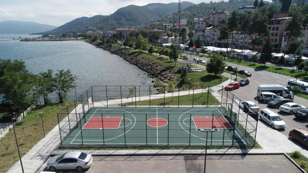 ORDU SPOR SAHALARI İLE DONATILDI