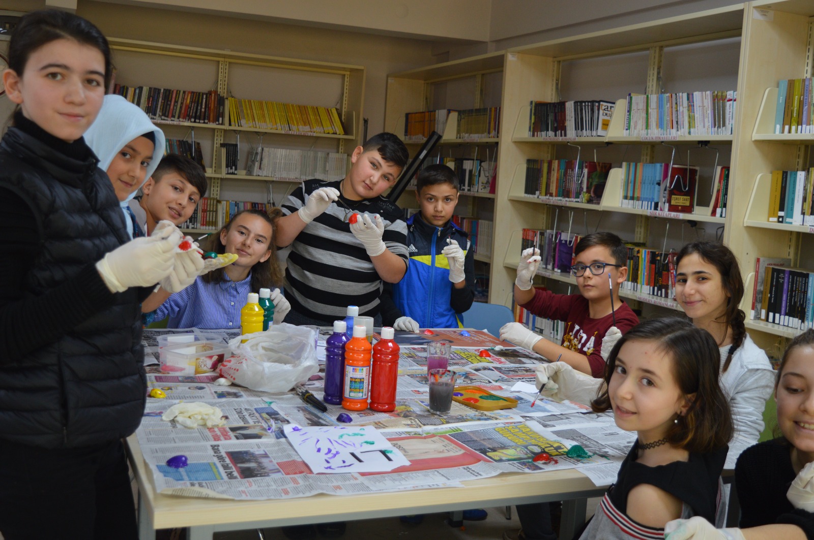 ÖĞRENCİLER YAZI ÖĞRENEREK GEÇİRECEK