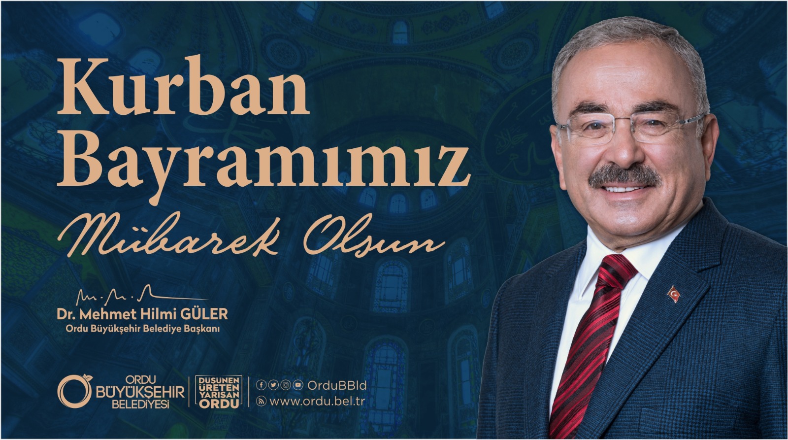 BAŞKAN GÜLER’DEN KURBAN BAYRAMI MESAJI