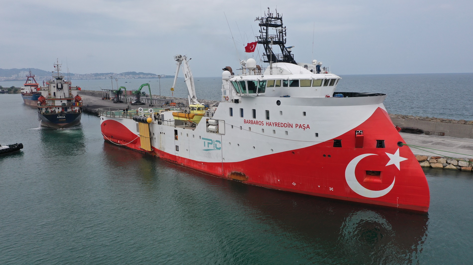 Barbaros Hayreddin Paşa Gemisi Ordu'da