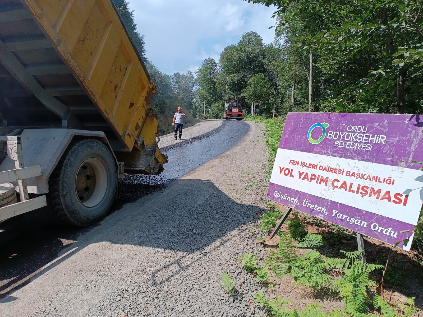 Büyükşehir Asfaltta Hız Kesmiyor