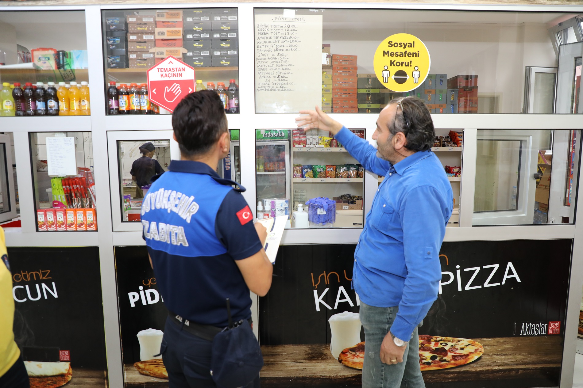 Büyükşehir Zabıta Ekipleri Okul Kantinlerini Denetledi 