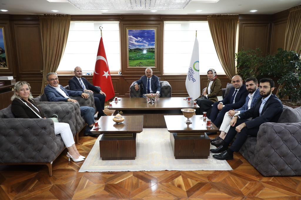 Ömer İleri Başkan Güler’i Ziyaret Etti