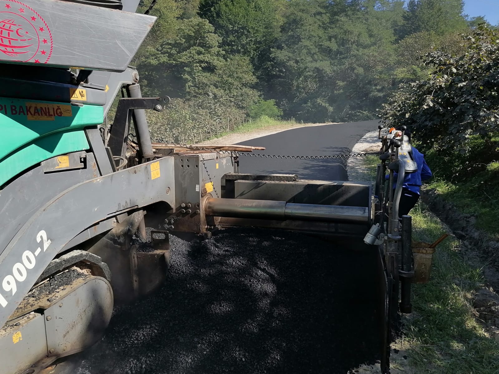 Ordu’da Asfalt Seferberliği Sürüyor