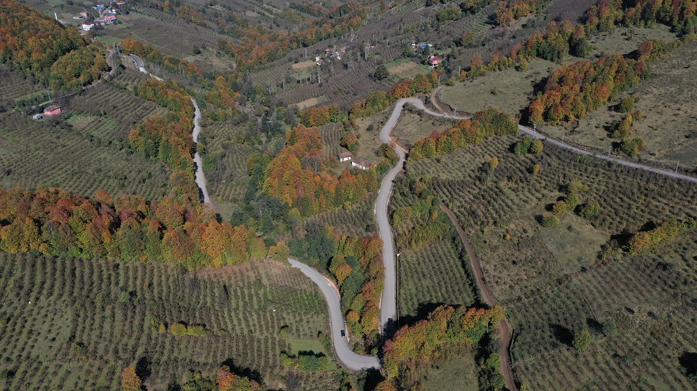Aybastı Gölköy Yoluna Sıcak Asfalt