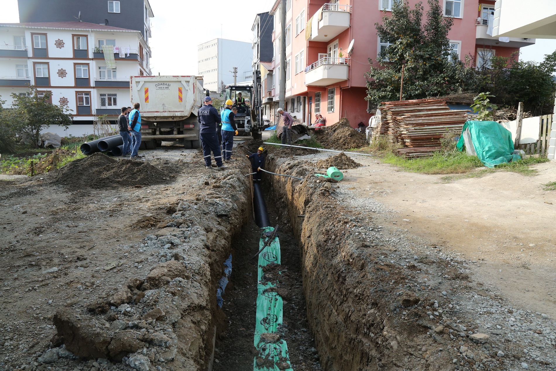OSKİ Altyapı Yatırımlarına Devam Ediyor