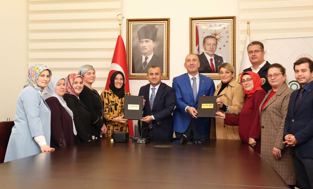 Tarladan Sofraya Kadın Emeği Projesi’nin Protokolü İmzalandı