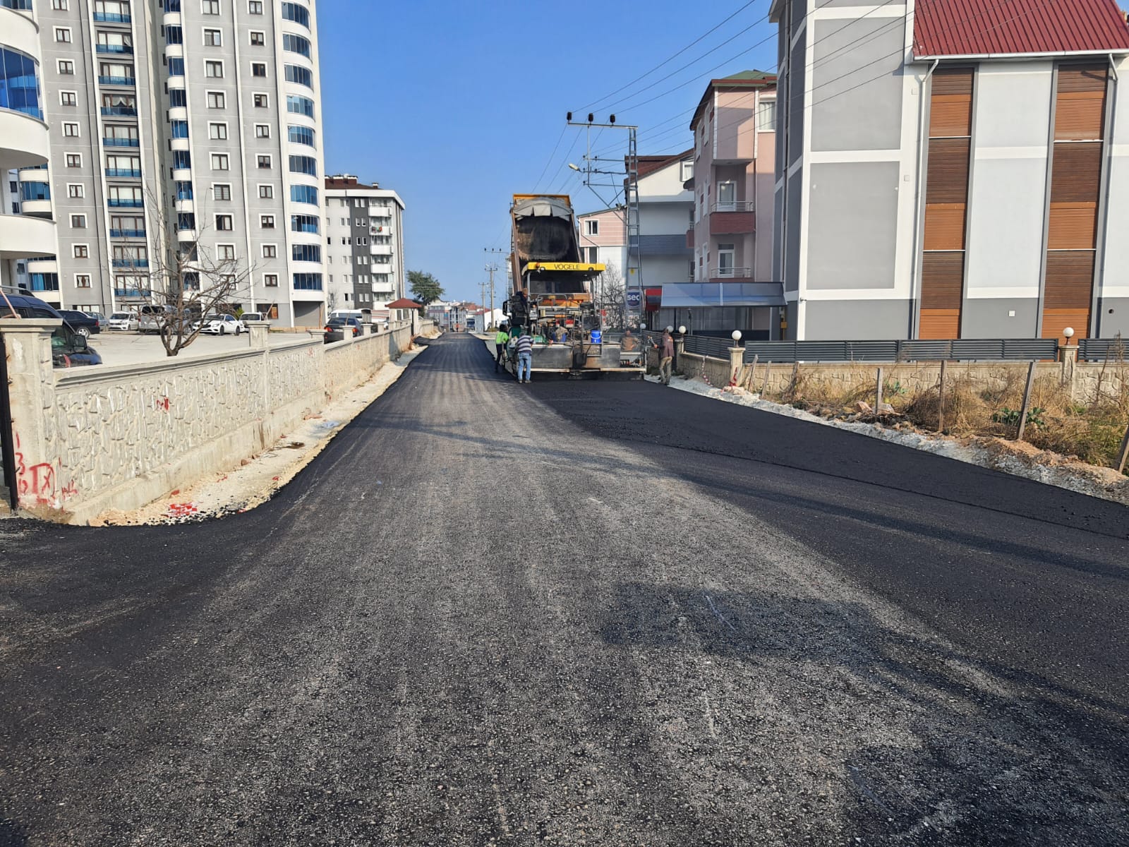 Fatsa’nın En Uzun Dolmuş Hattı Sıcak Asfalta Kavuşuyor