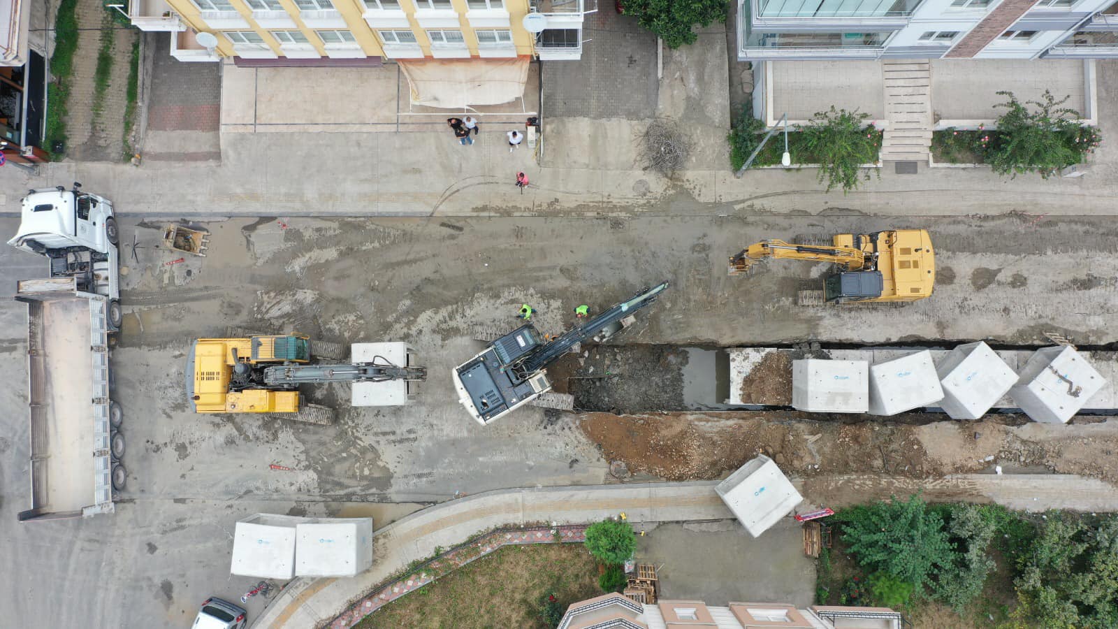 OSKİ’den Ordu’ya 9 Bin 803 Metre Yağmur Suyu Hattı