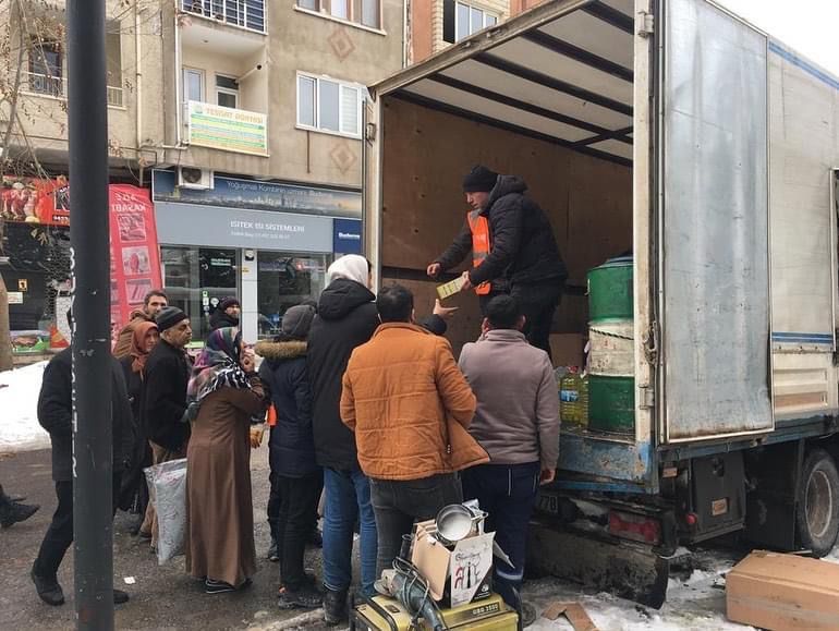 Deprem Bölgesine Ordu’dan Yapılan Yardımlar Devam Ediyor