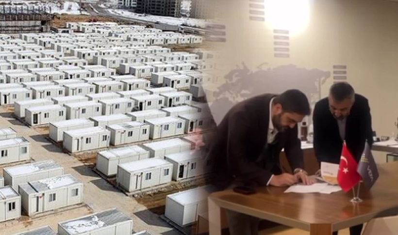 Sen1 Ordusun İyilik Hareketi Depremzedeler İçin Konteyner Kent Kuruyor